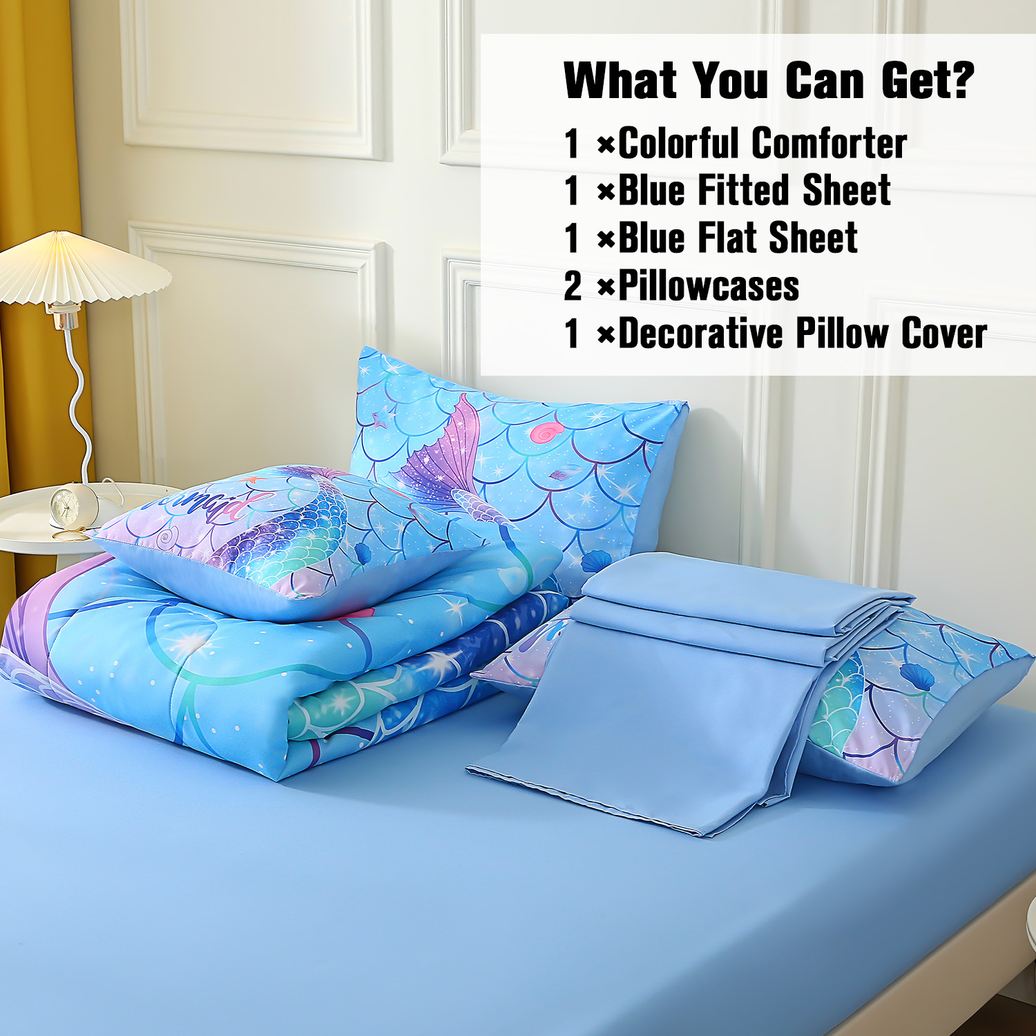 Mermaid Comforter Set